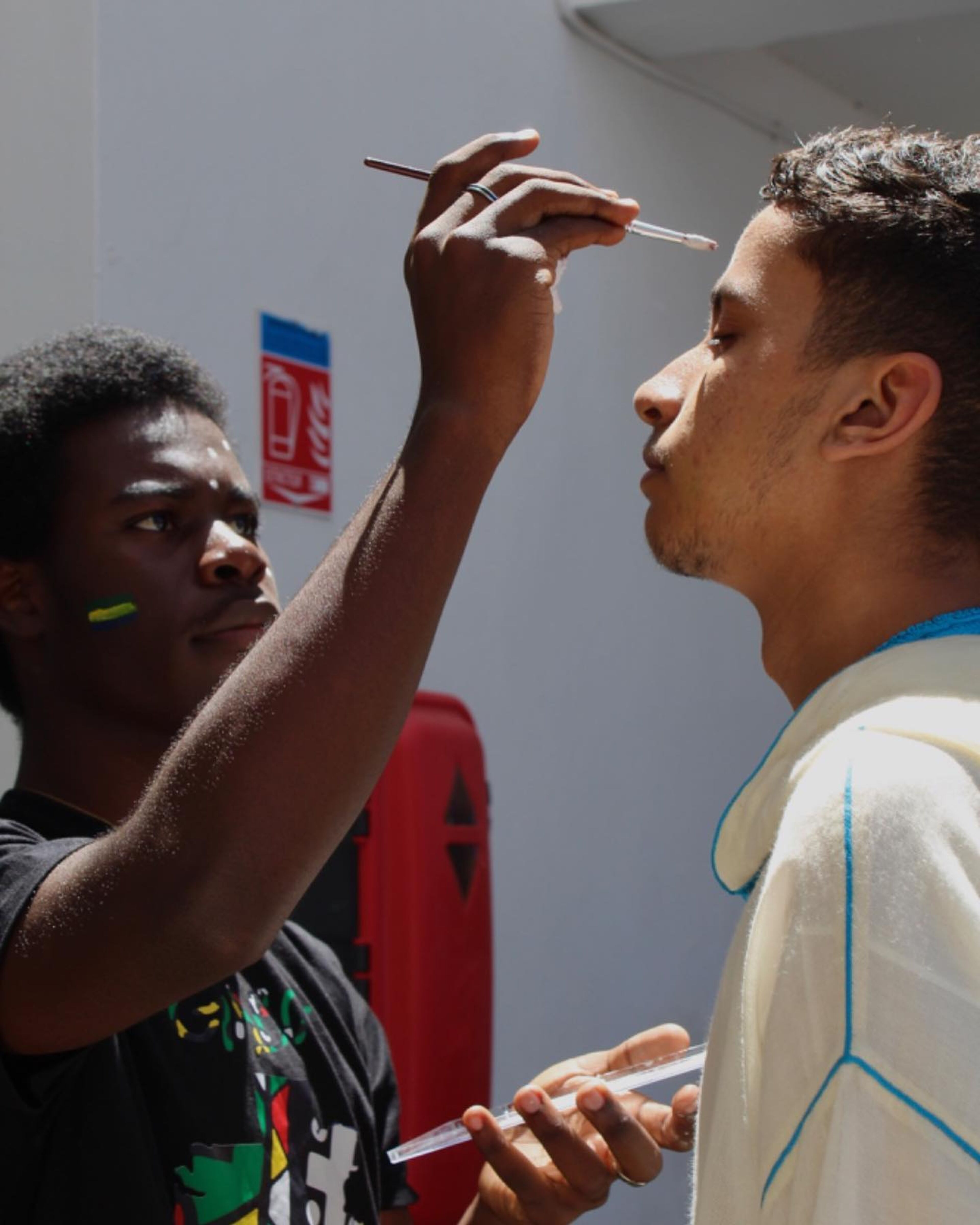 Face Painting at Cultural Festival