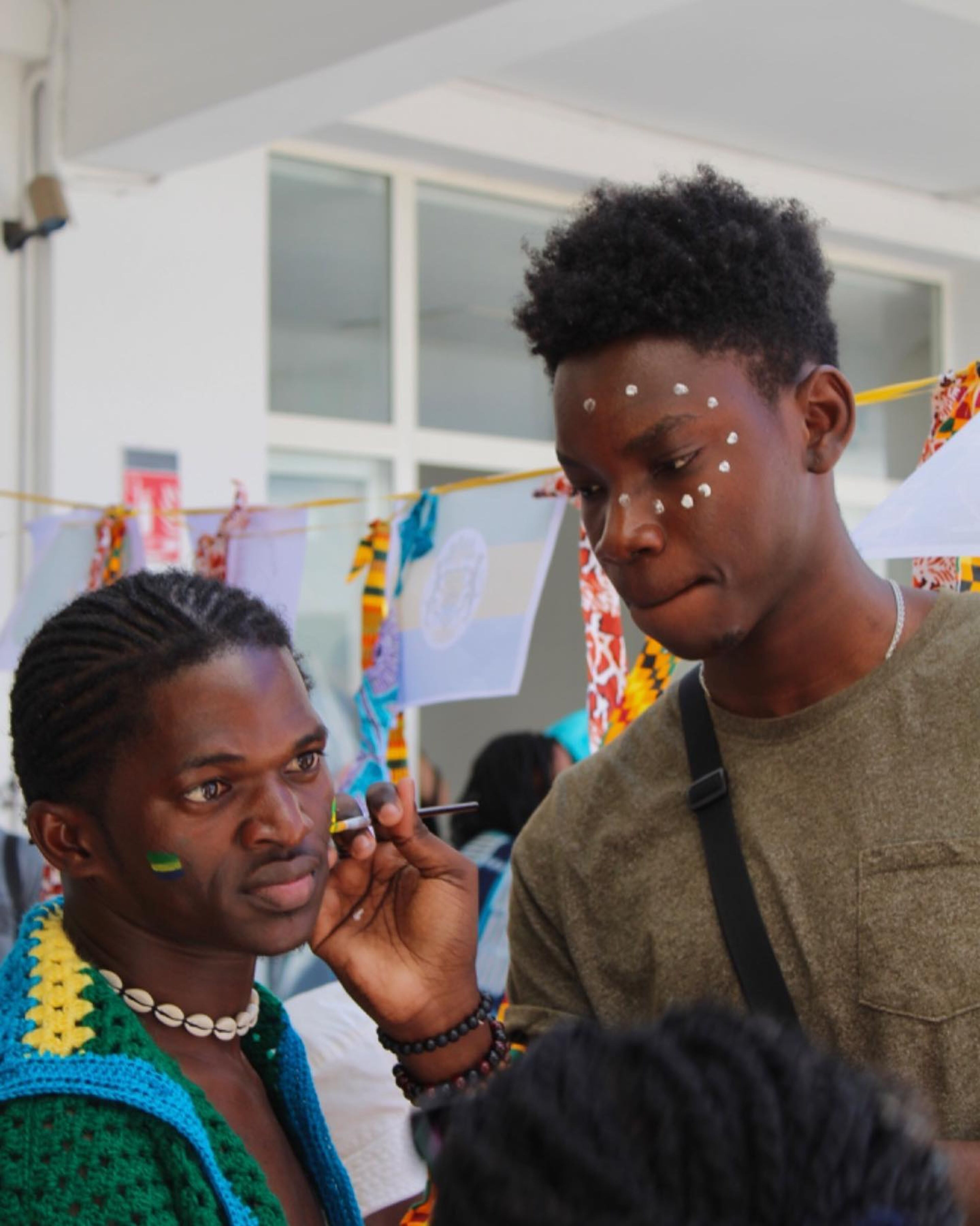 Face Painting at Cultural Event