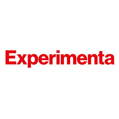 Logo for the magazine Experimenta.