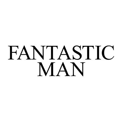 Logotipo para la revista Fantastic Man.