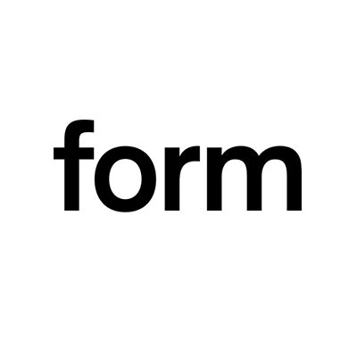 Logo for Form magazine.