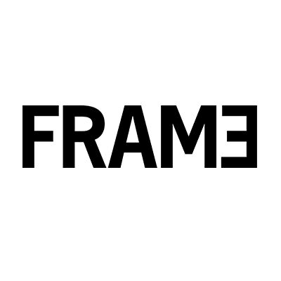 Logotipo para la revista Frame.
