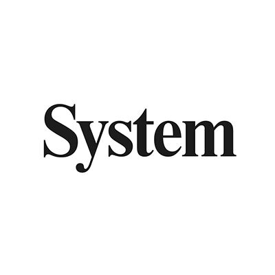 Logo for System magazine.