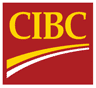 A maroon and gold emblem representing the Canadian Imperial Bank of Commerce.